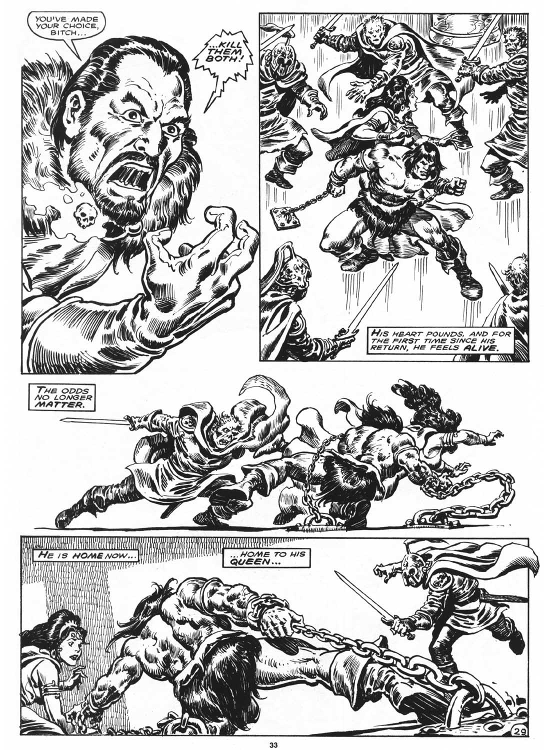 The Savage Sword Of Conan issue 169 - Page 35
