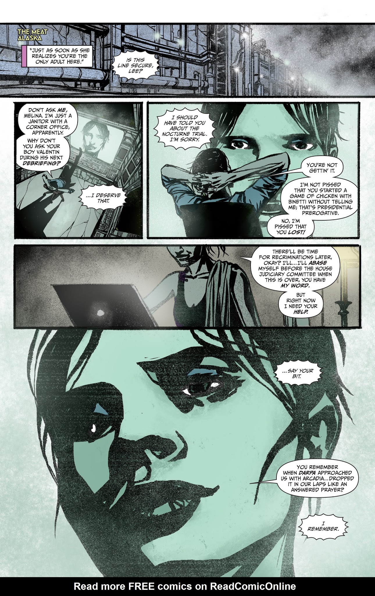 Read online Arcadia comic -  Issue #5 - 10