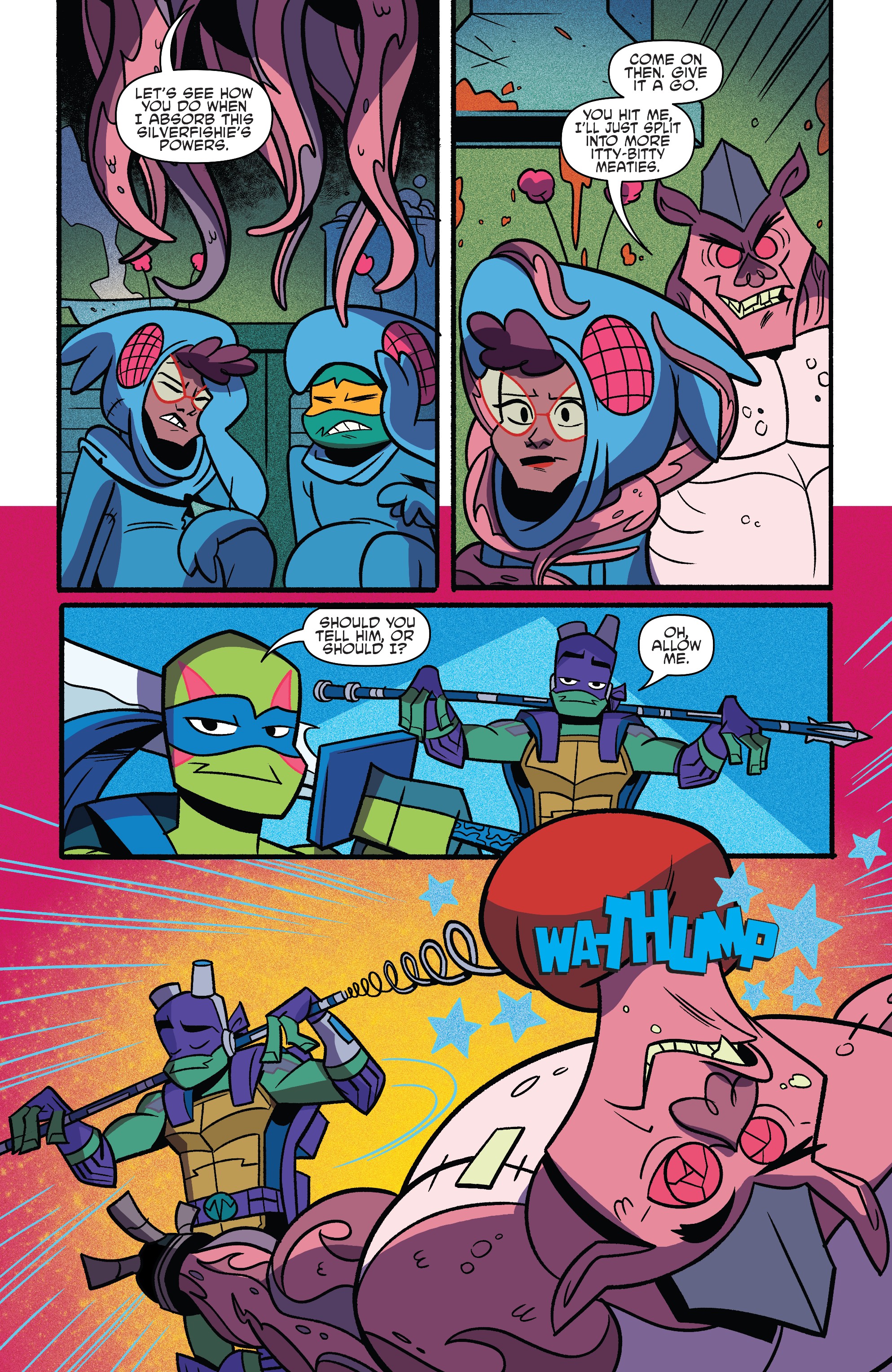 Read online Rise of the Teenage Mutant Ninja Turtles comic -  Issue #4 - 17