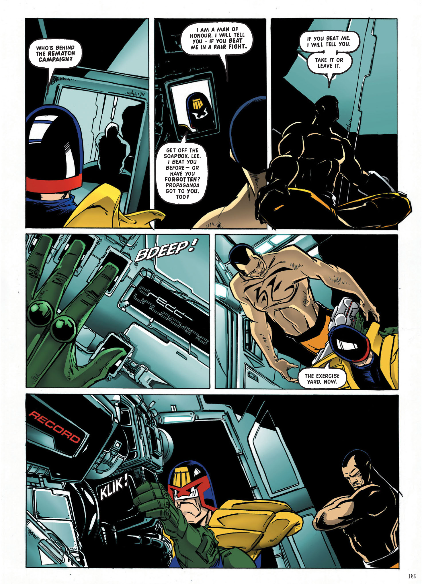 Read online Judge Dredd: The Complete Case Files comic -  Issue # TPB 31 - 190