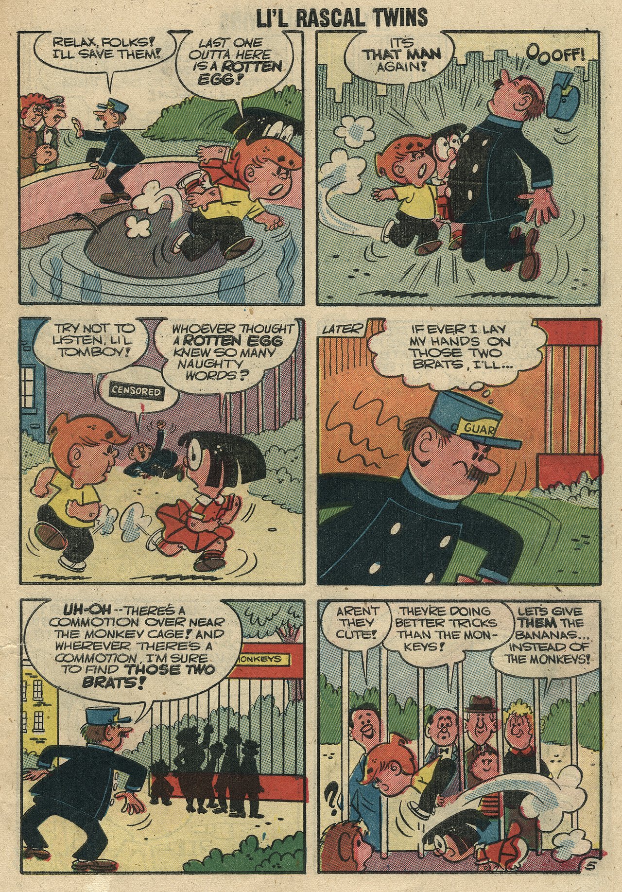 Read online Li'l Rascal Twins comic -  Issue #6 - 7