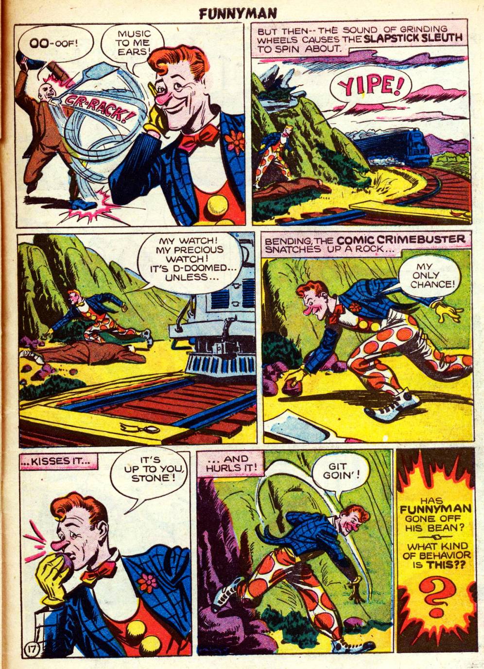 Read online Funnyman comic -  Issue #1 - 21