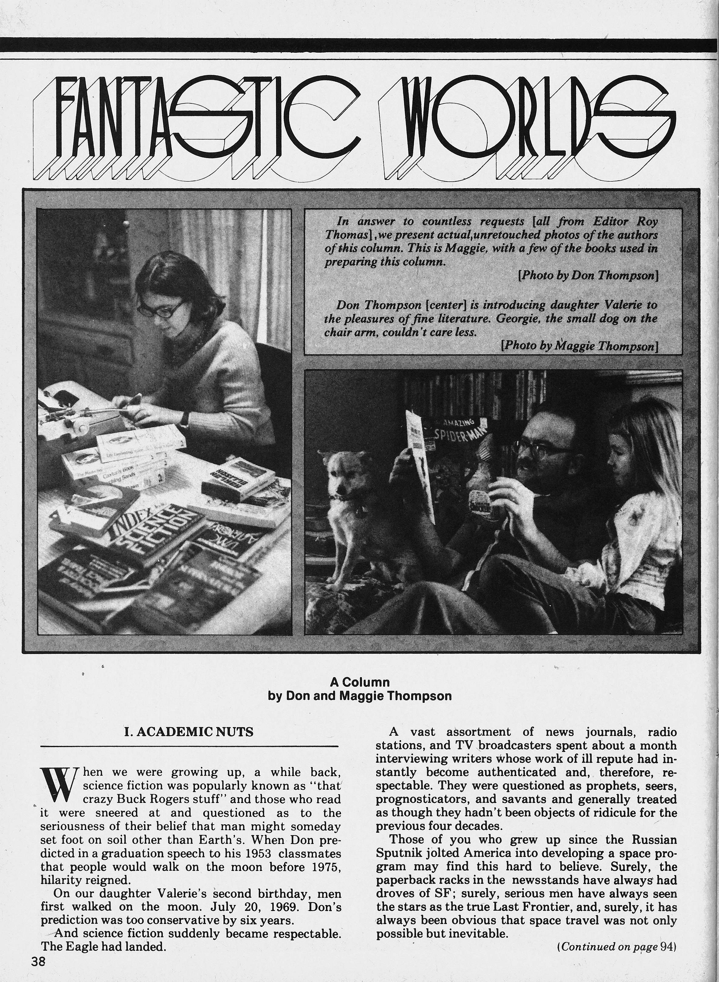 Read online Unknown Worlds of Science Fiction Giant Size Special comic -  Issue # Full - 38