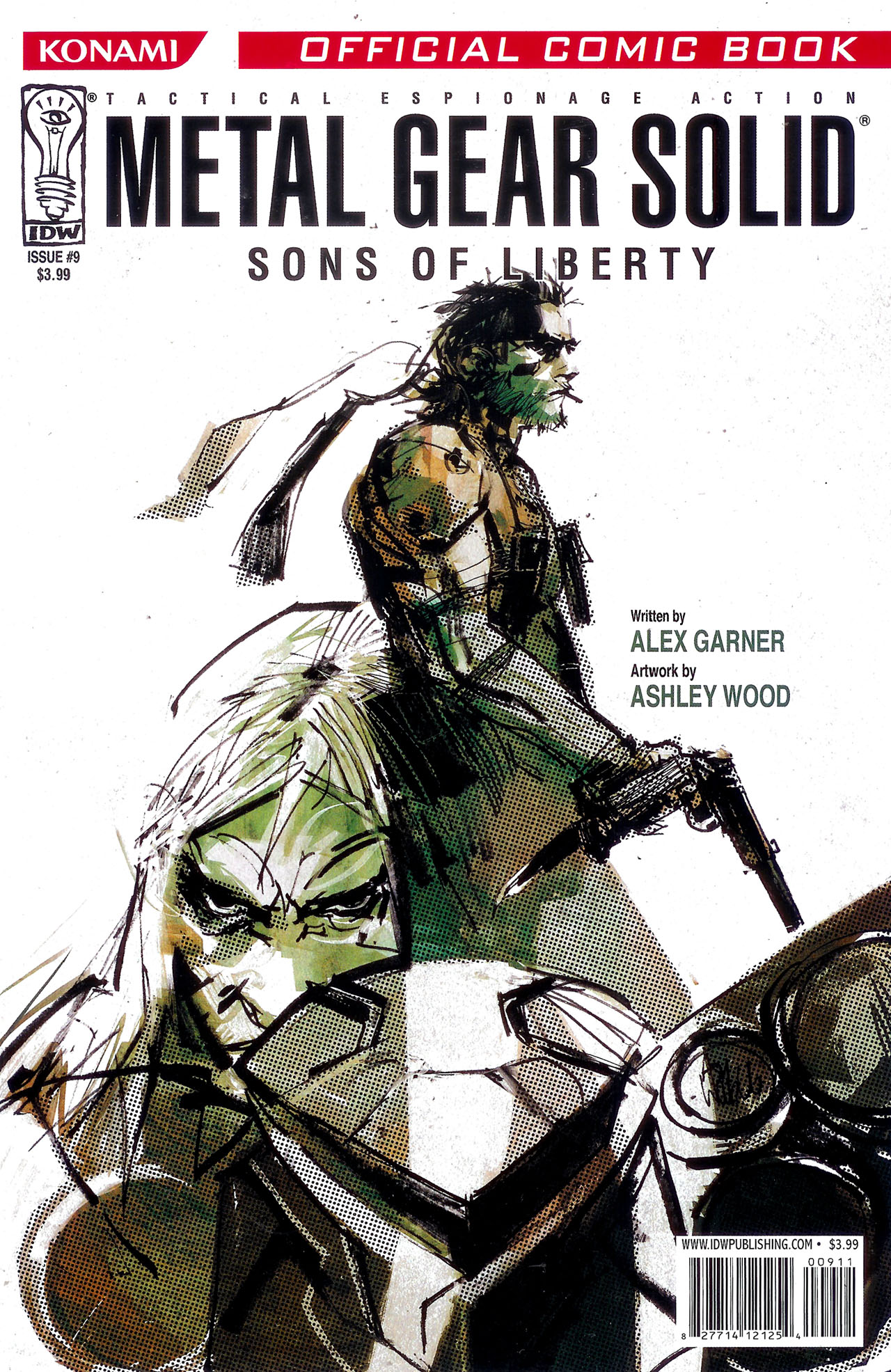 Read online Metal Gear Solid: Sons of Liberty comic -  Issue #9 - 1