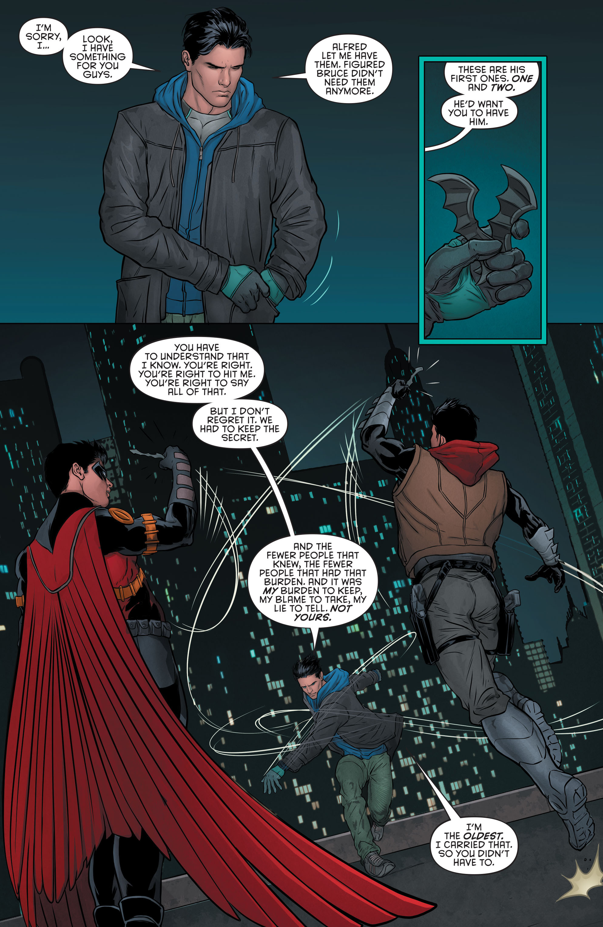 Read online Grayson comic -  Issue #12 - 13