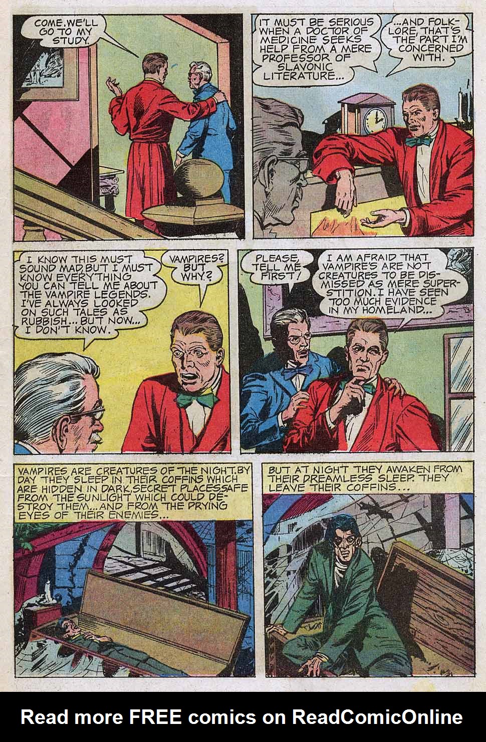 Read online Dracula (1962) comic -  Issue #1 - 5