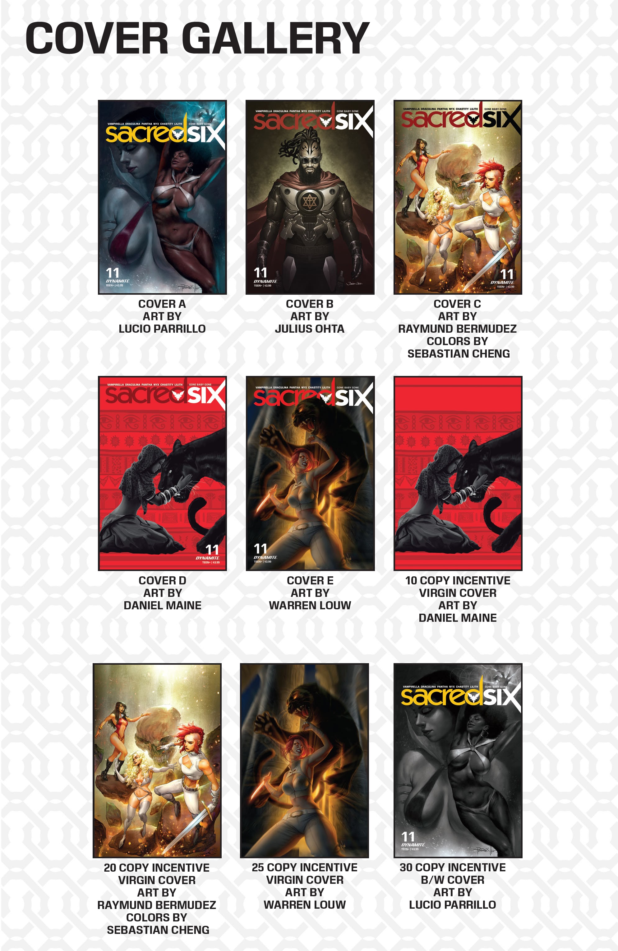 Read online Sacred Six comic -  Issue #11 - 28