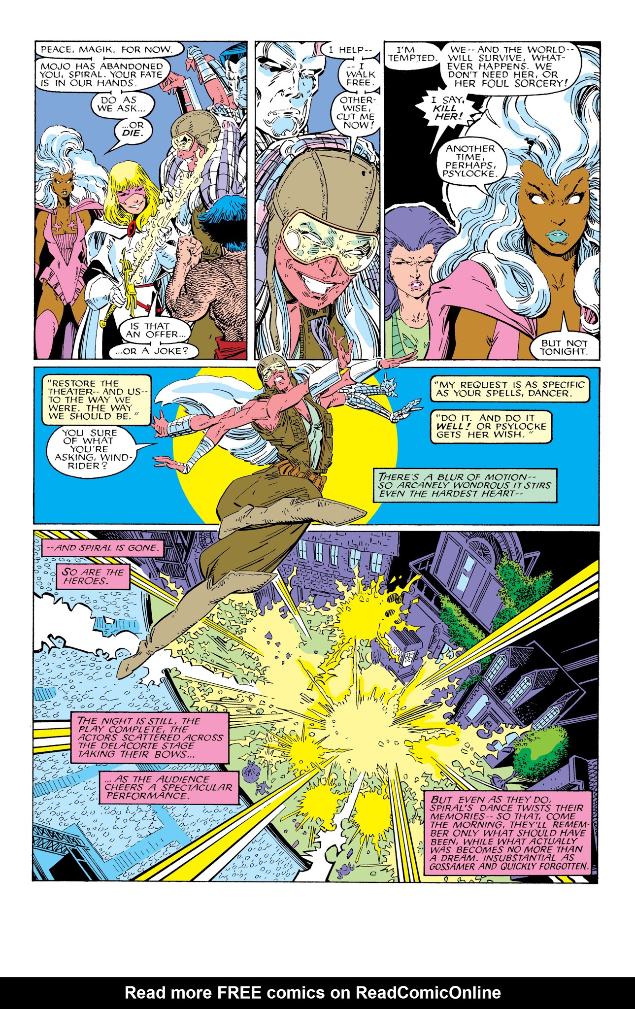 Read online New Mutants Classic comic -  Issue # TPB 6 - 184