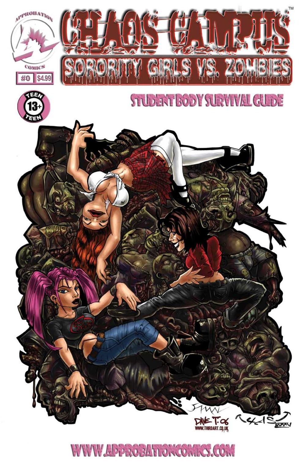 Read online Chaos Campus: Sorority Girls Vs. Zombies comic -  Issue #0 - 1