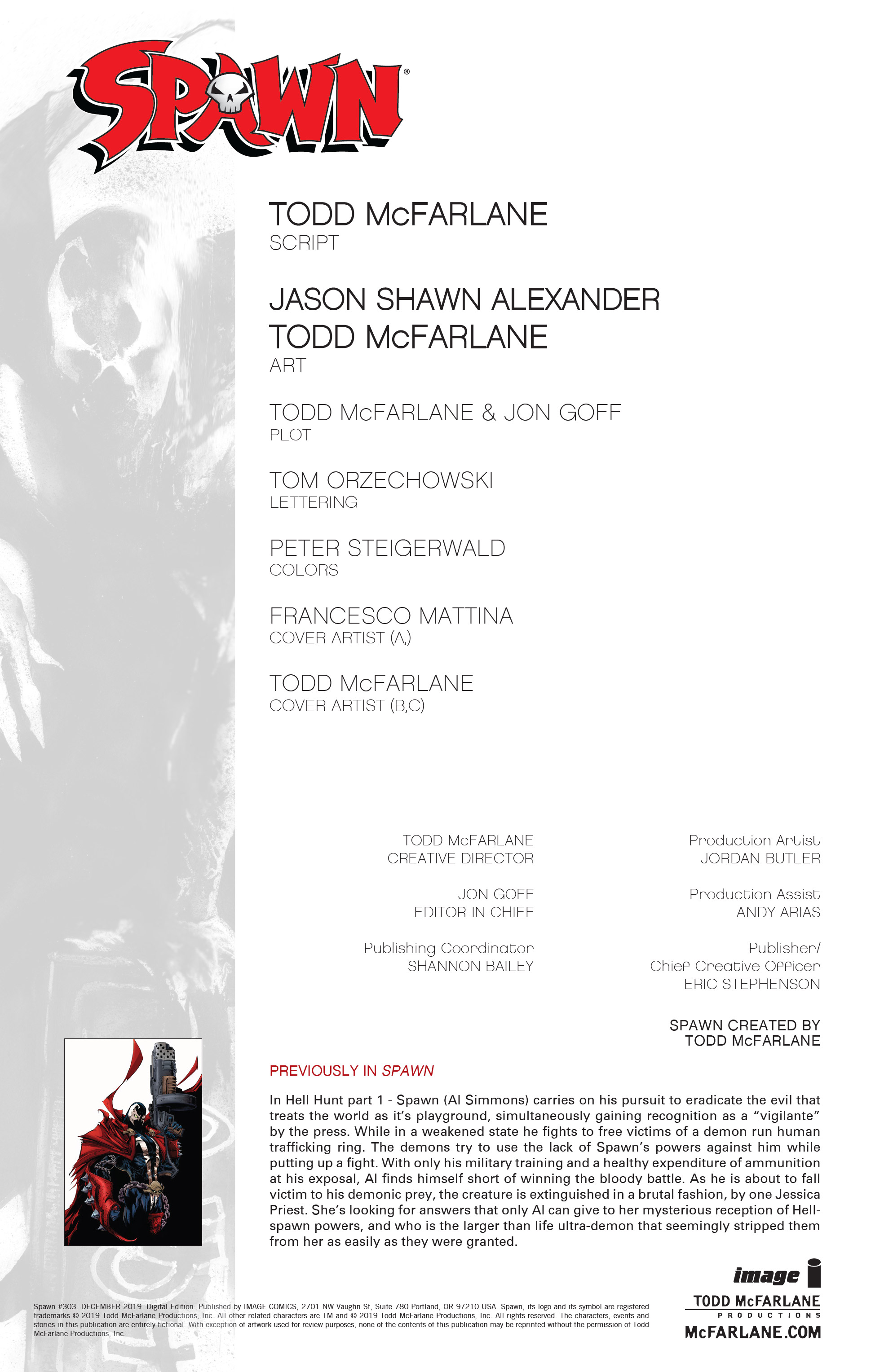 Read online Spawn comic -  Issue #303 - 2