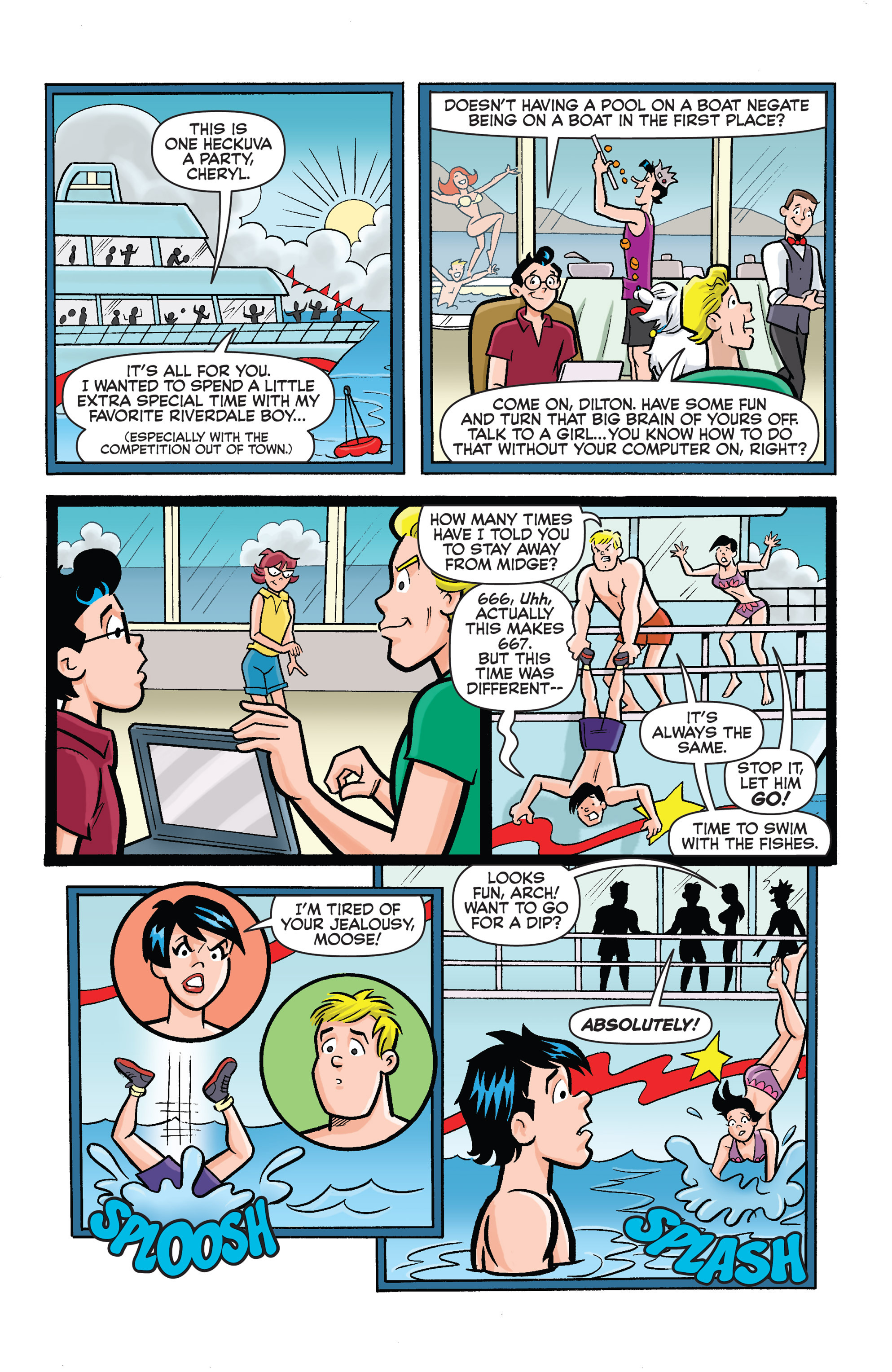 Read online Archie vs. Sharknado comic -  Issue #Archie vs. Sharknado Full - 14