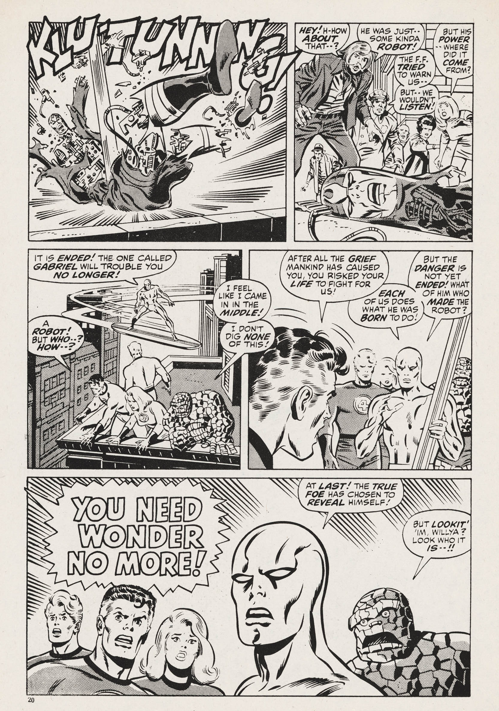 Read online Captain Britain (1976) comic -  Issue #25 - 20