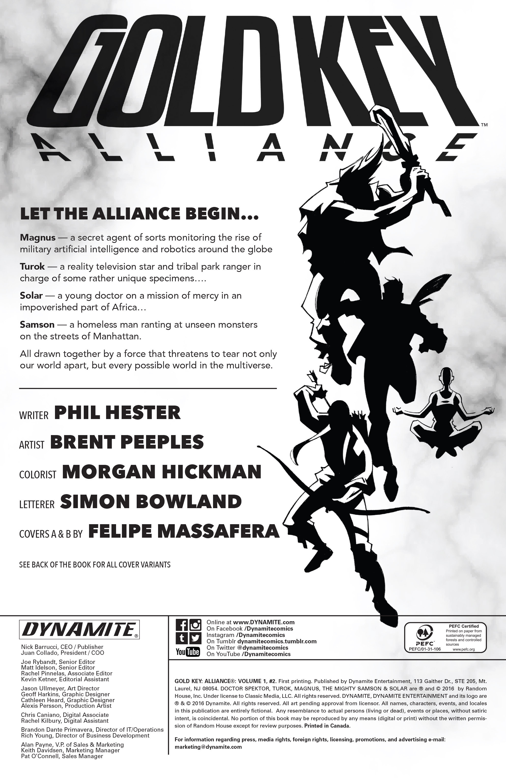 Read online Gold Key: Alliance comic -  Issue #2 - 2