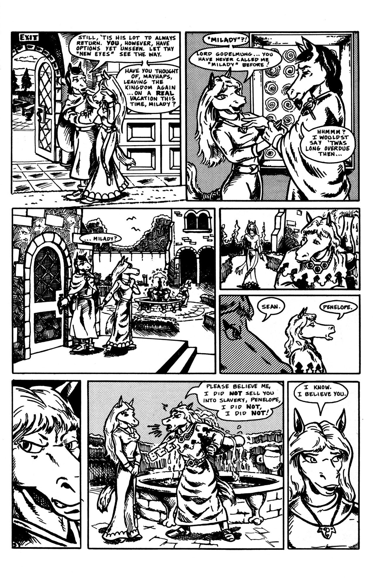Read online Equine, The Uncivilized comic -  Issue #3 - 5