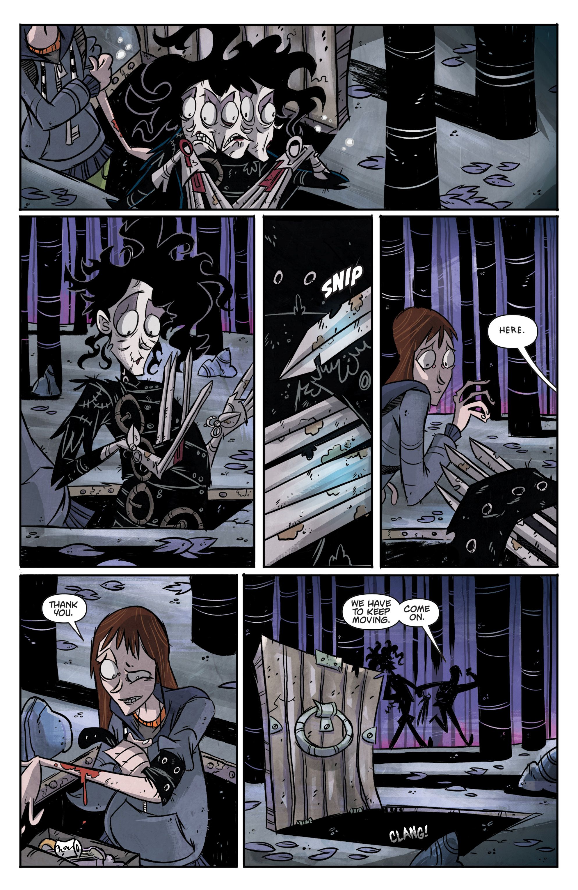 Read online Edward Scissorhands comic -  Issue #5 - 8