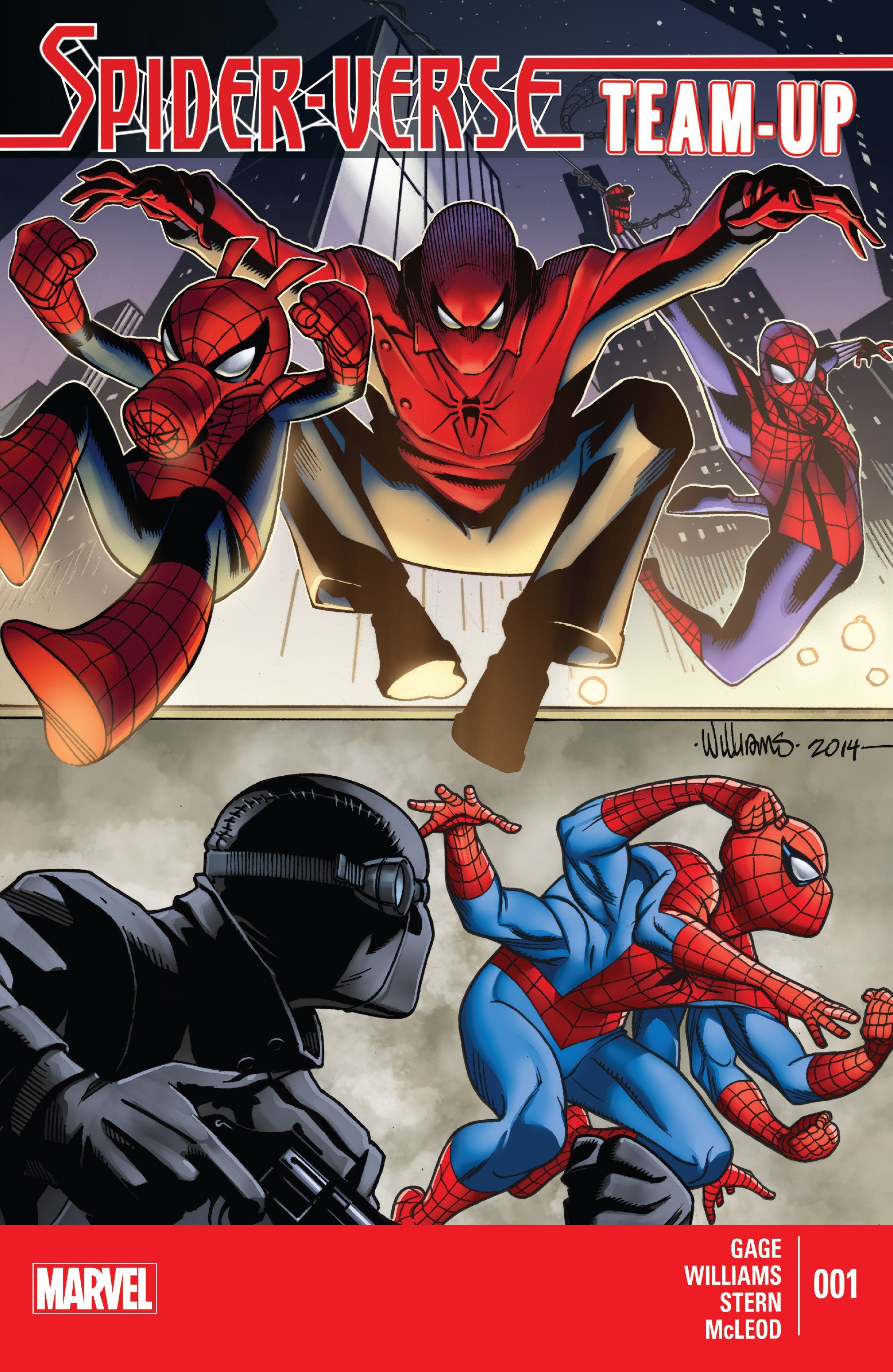 Read online Spider-Verse Team-Up comic -  Issue #1 - 1
