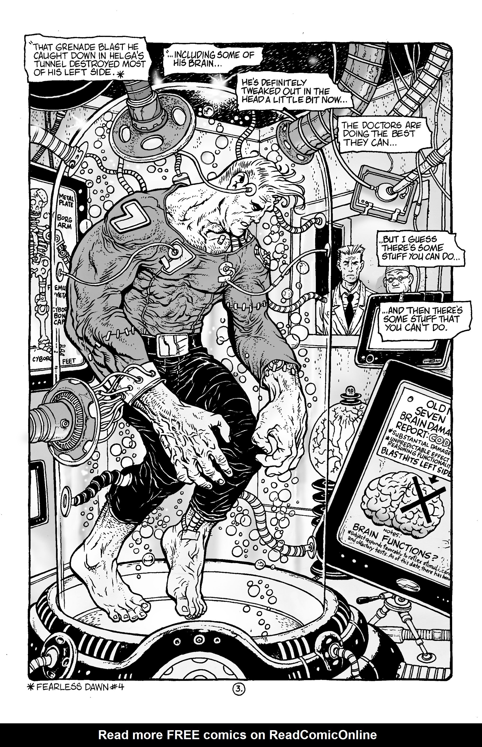 Read online Fearless Dawn: Hard Times comic -  Issue # Full - 5