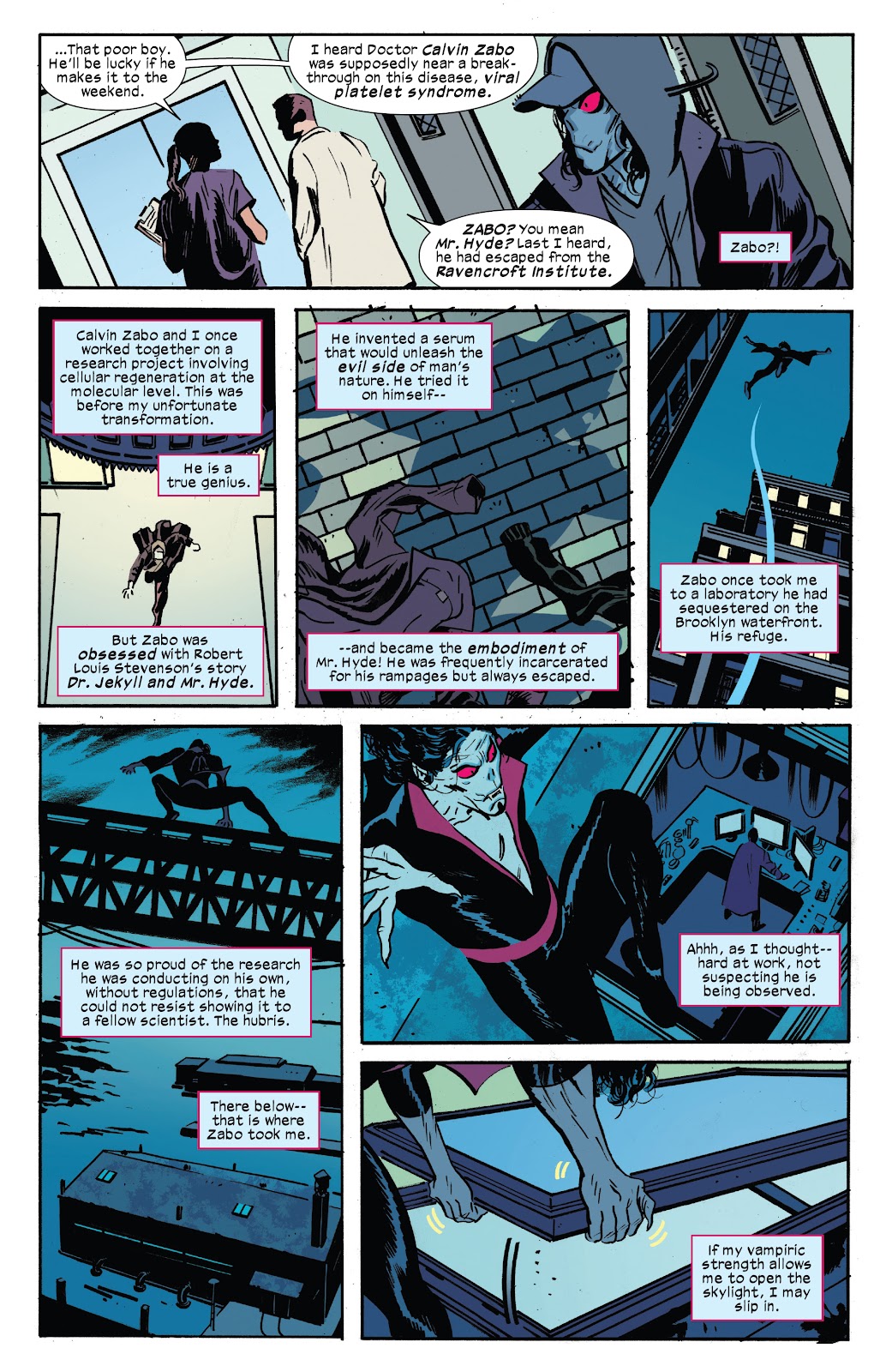 Morbius: Bond Of Blood issue 1 - Page 9