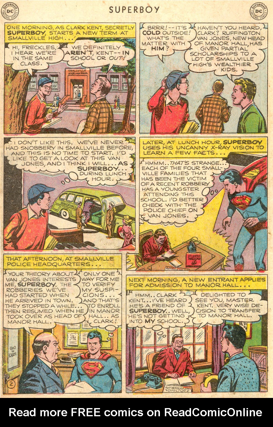 Read online Superboy (1949) comic -  Issue #17 - 3