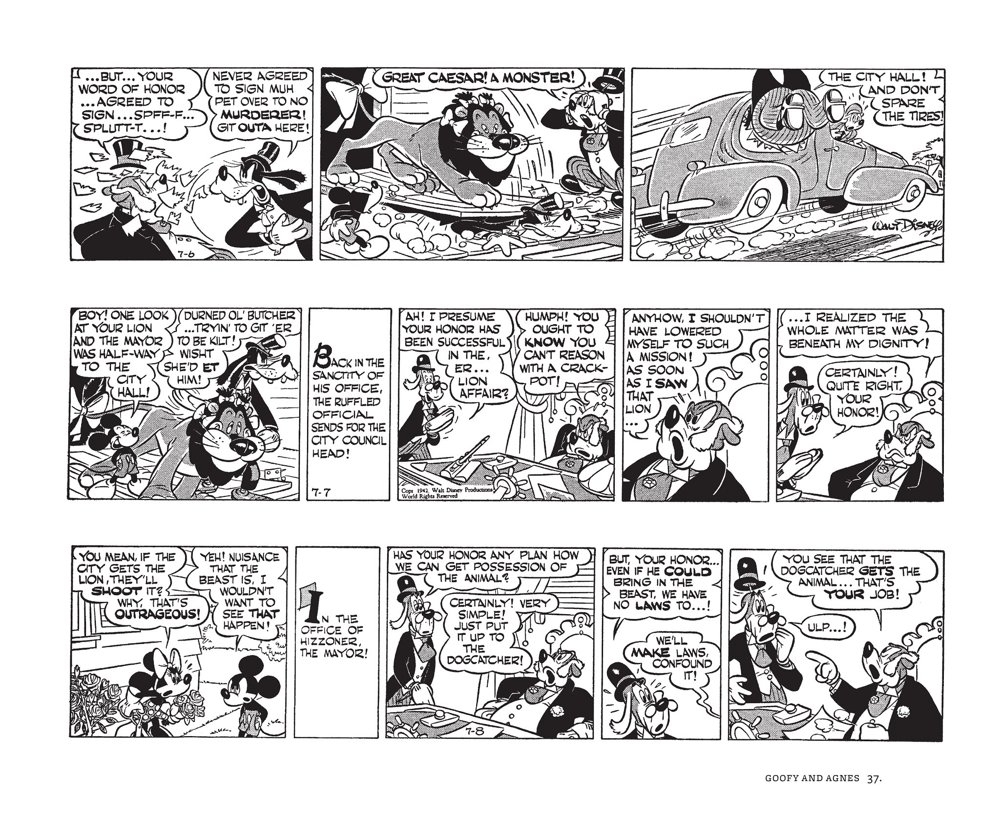 Read online Walt Disney's Mickey Mouse by Floyd Gottfredson comic -  Issue # TPB 7 (Part 1) - 37