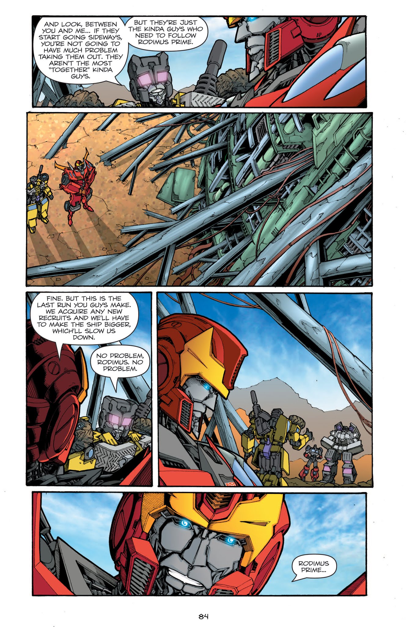 Read online Transformers: The IDW Collection comic -  Issue # TPB 6 (Part 1) - 84