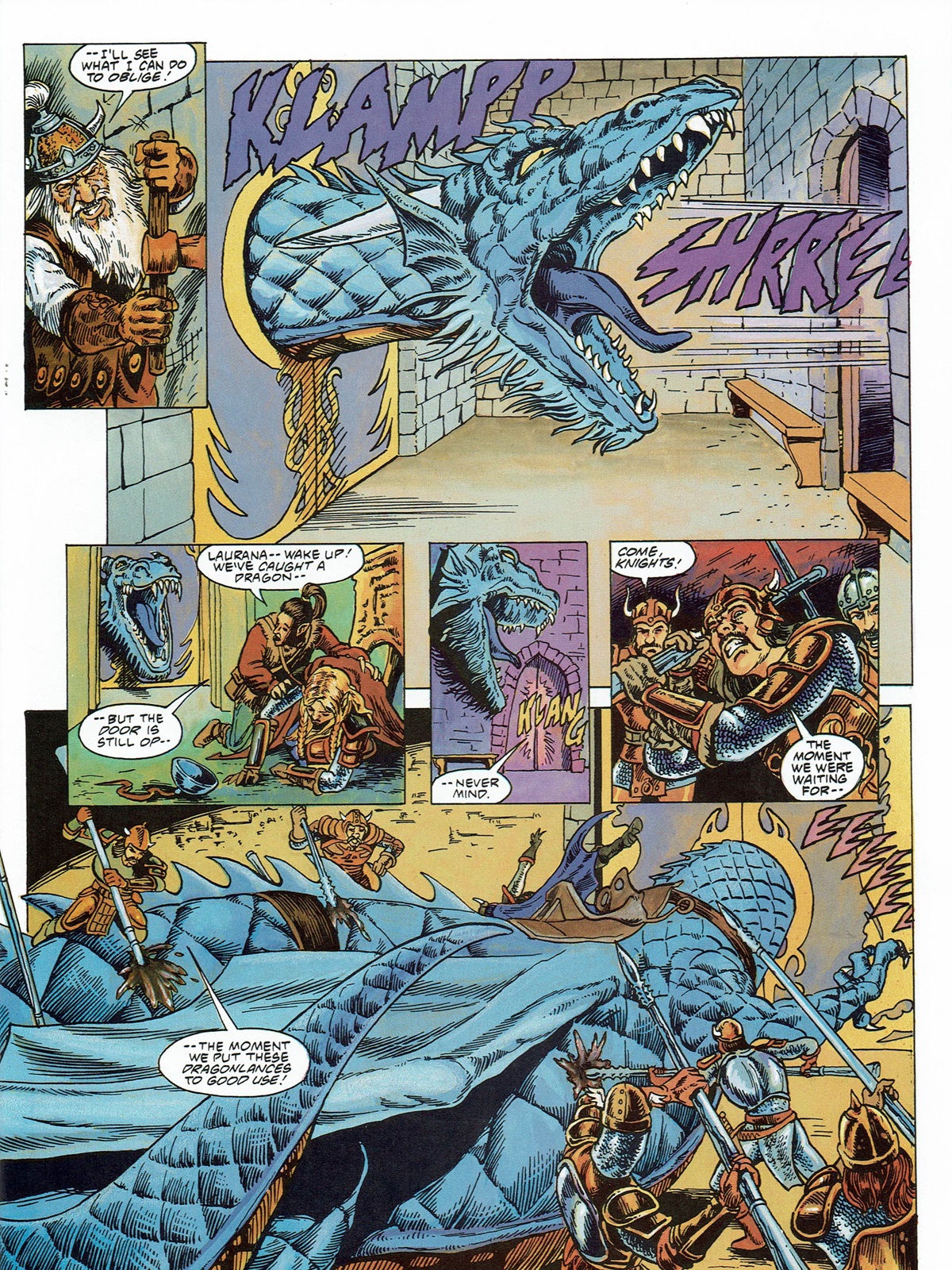 Read online Dragonlance Saga comic -  Issue #5 - 71