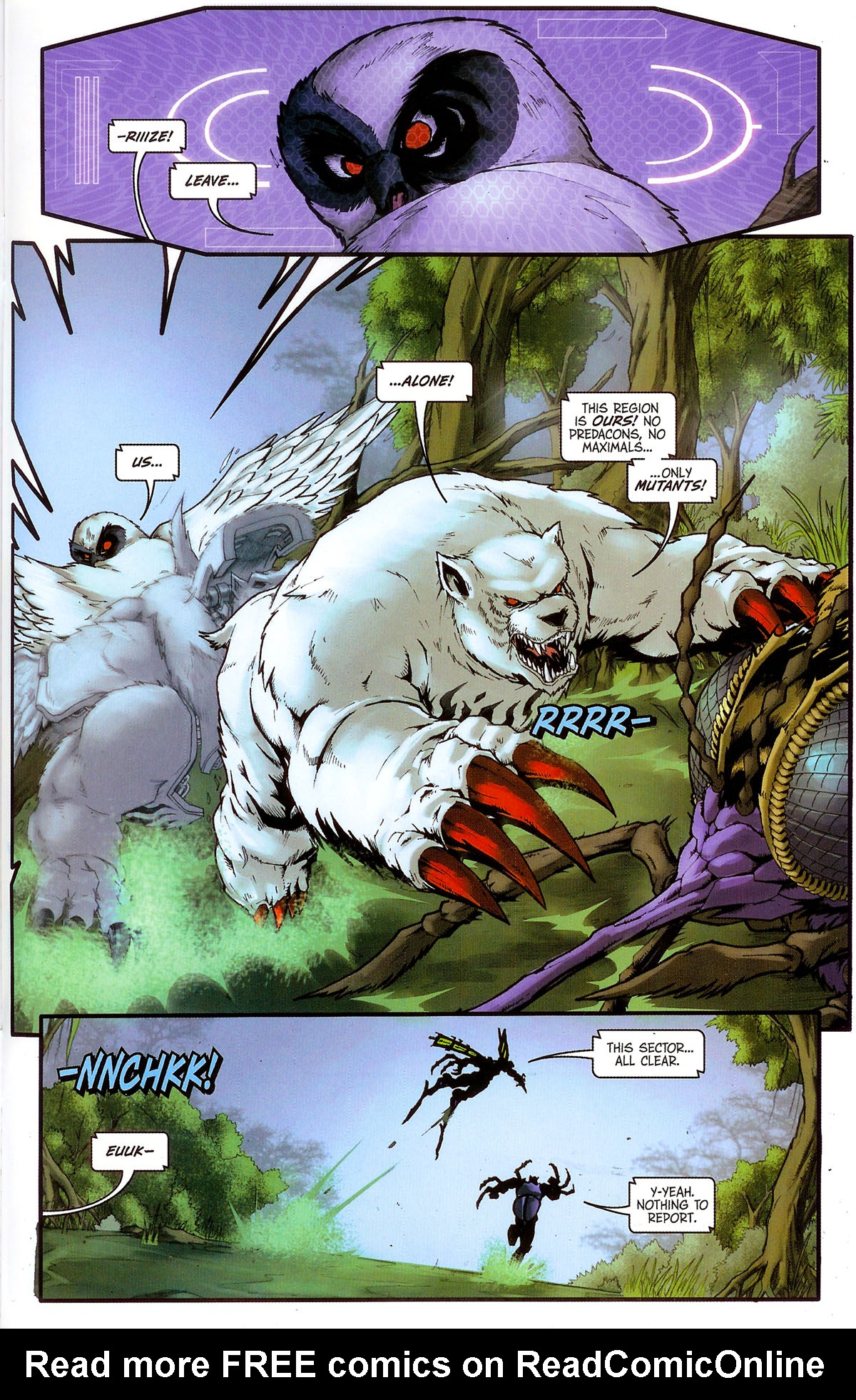 Read online Transformers, Beast Wars: The Gathering comic -  Issue #3 - 12