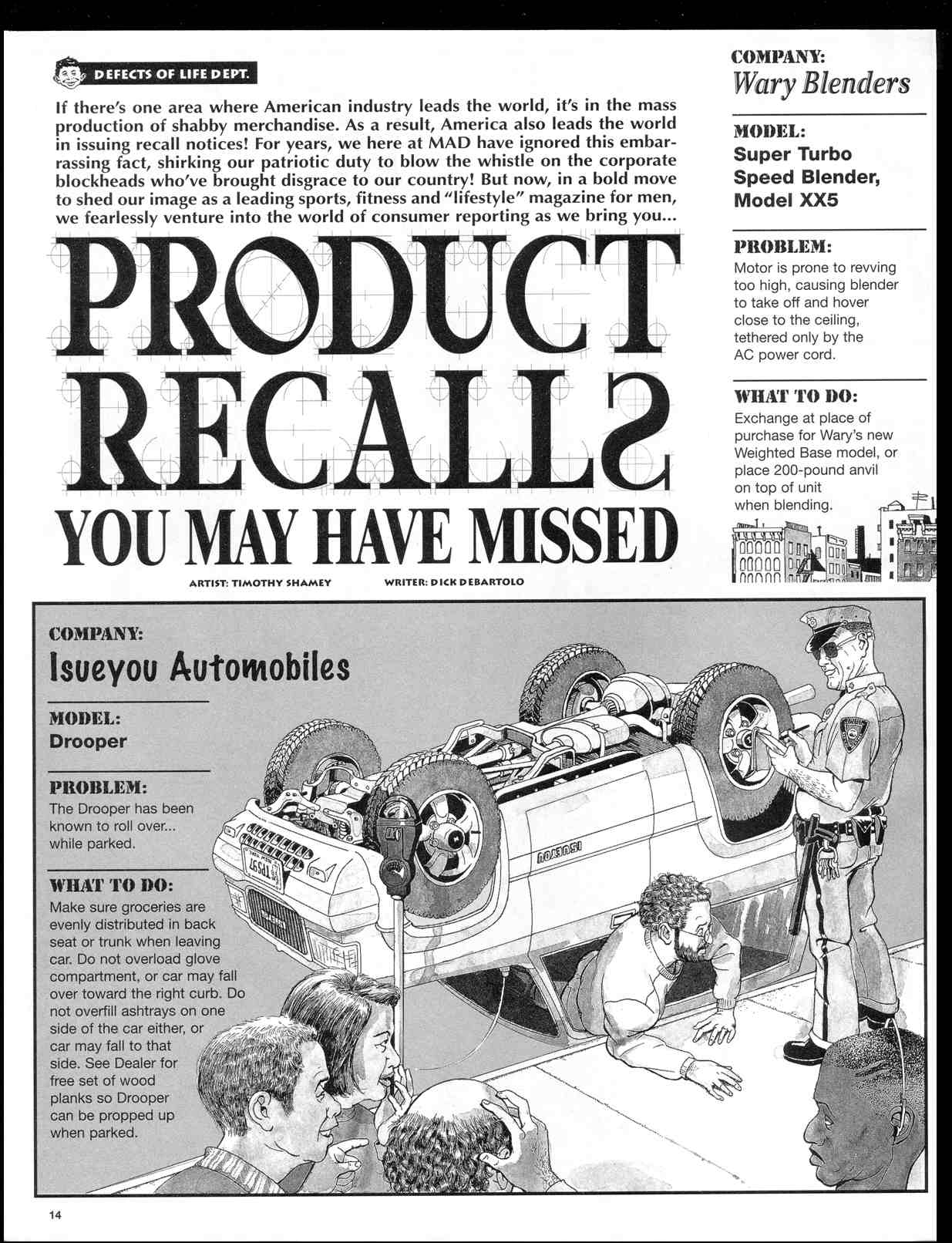 Read online MAD comic -  Issue #357 - 16