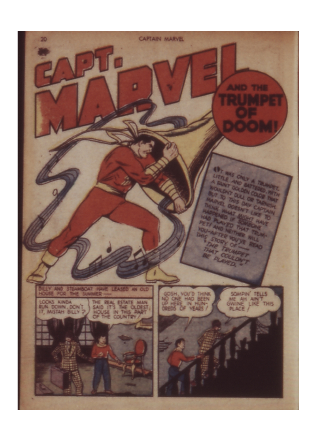 Read online Captain Marvel Adventures comic -  Issue #16 - 20