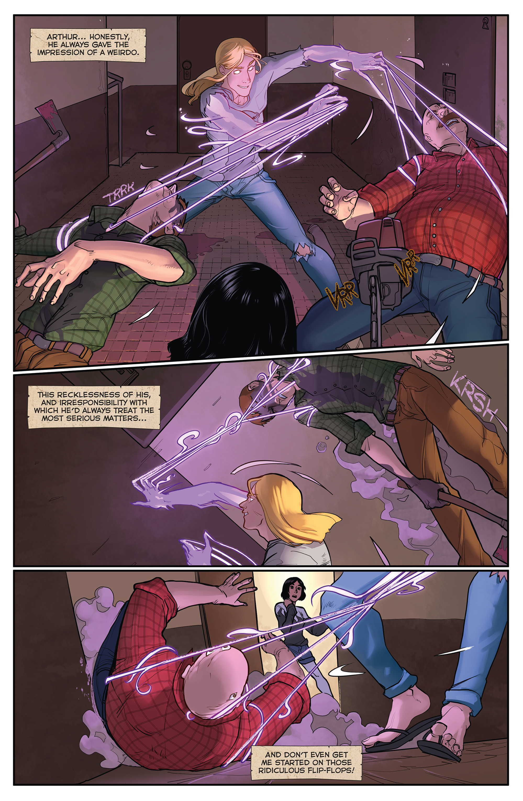 Read online Exlibrium comic -  Issue #4 - 5