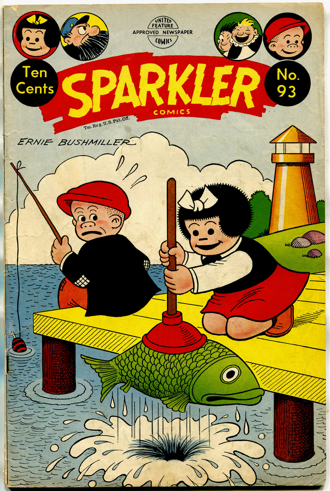 Read online Sparkler Comics comic -  Issue #93 - 1