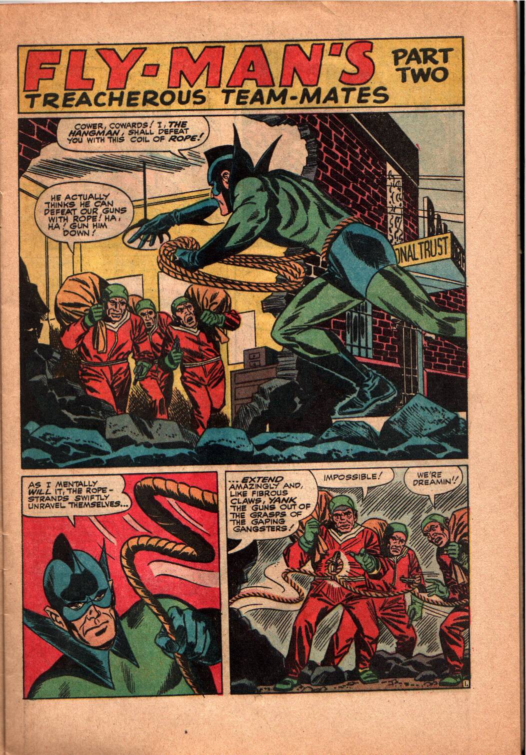 Read online Fly Man comic -  Issue #33 - 10