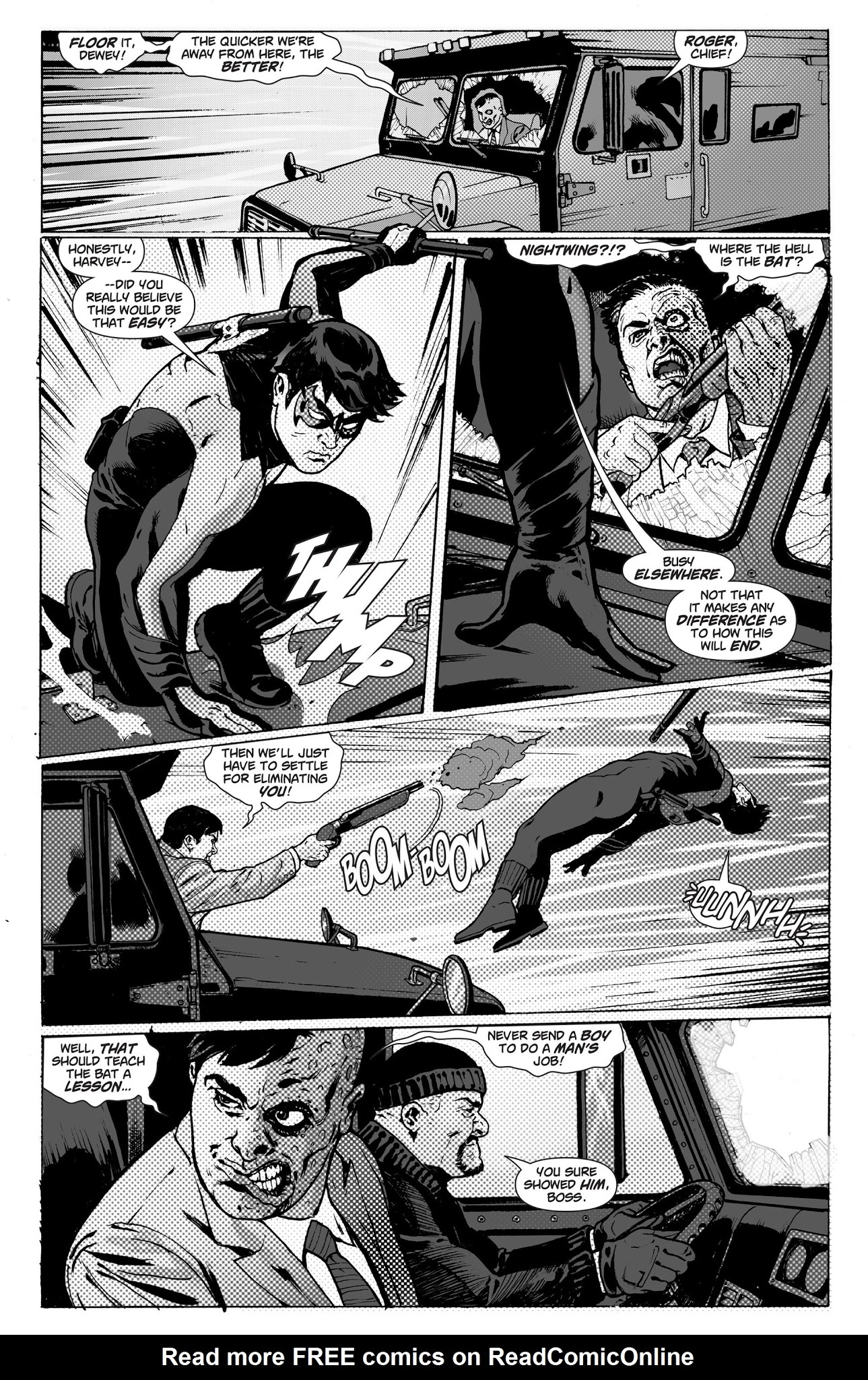 Read online Batman Black and White (2013) comic -  Issue #5 - 34