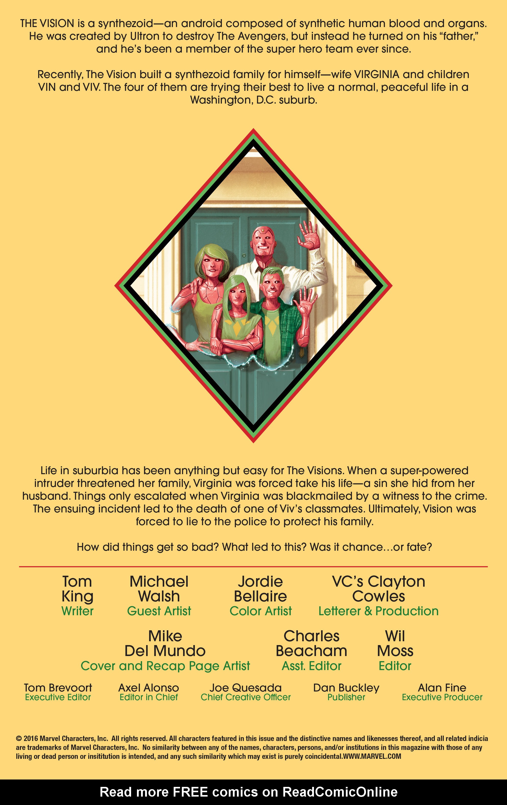 Read online Vision comic -  Issue #7 - 2