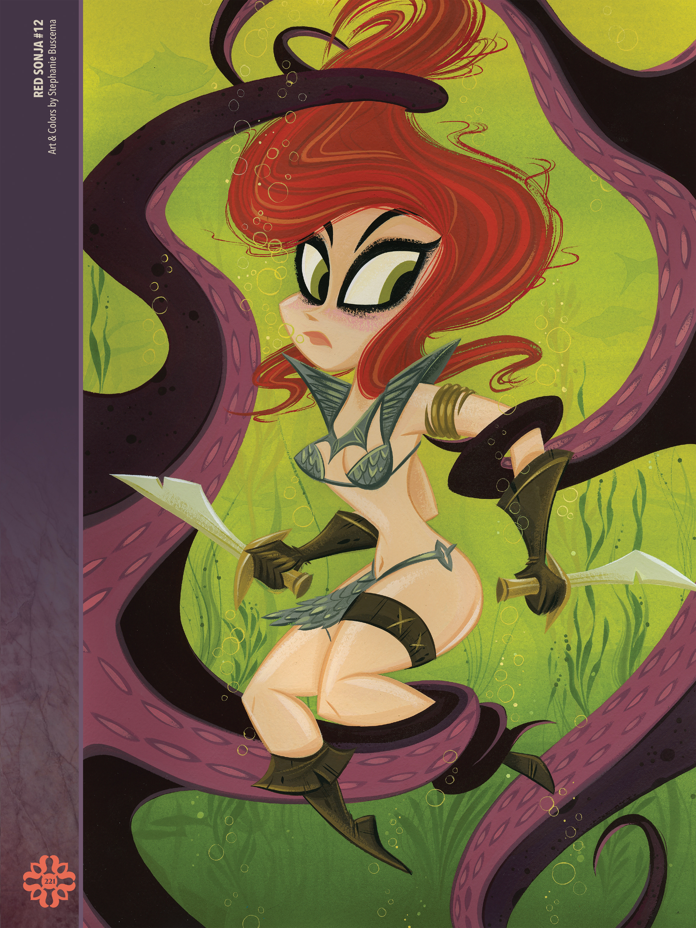 Read online The Art of Red Sonja comic -  Issue # TPB 2 (Part 3) - 22