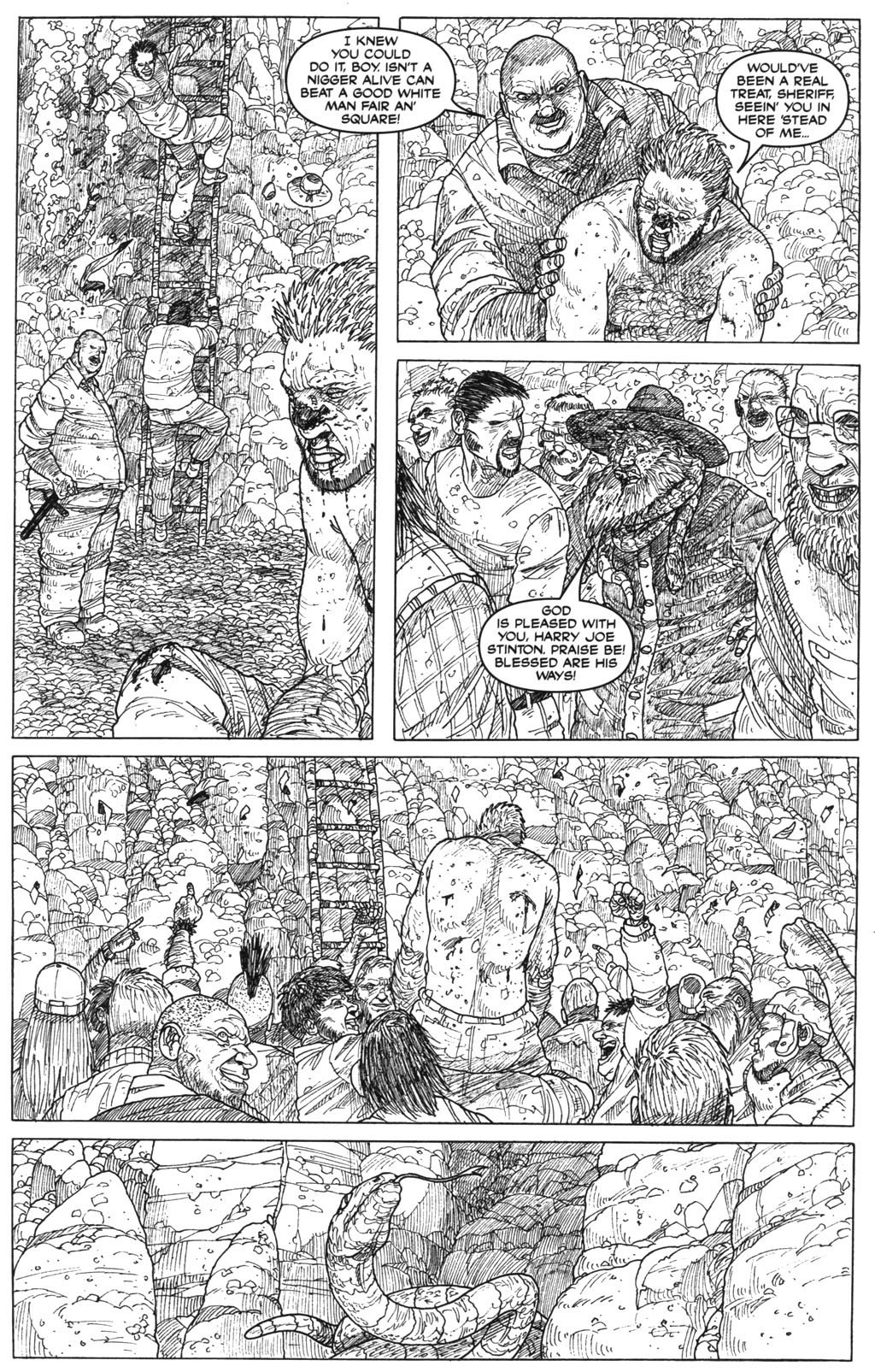 Read online Joe R. Lansdale's By Bizarre Hands comic -  Issue #3 - 20