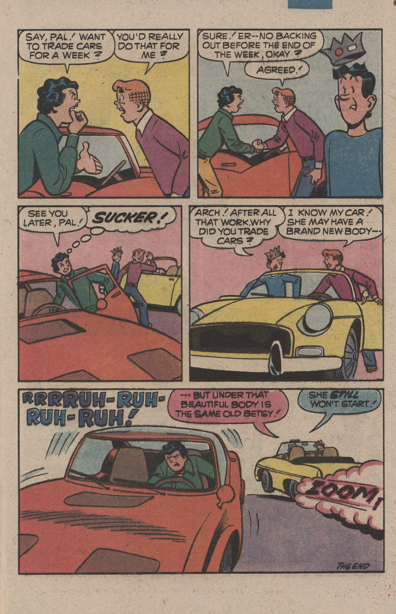 Read online Reggie and Me (1966) comic -  Issue #124 - 33