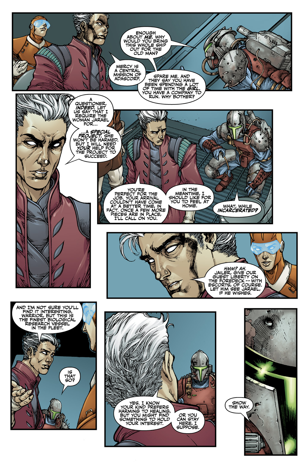 Read online Star Wars: Knights Of The Old Republic comic -  Issue #17 - 19