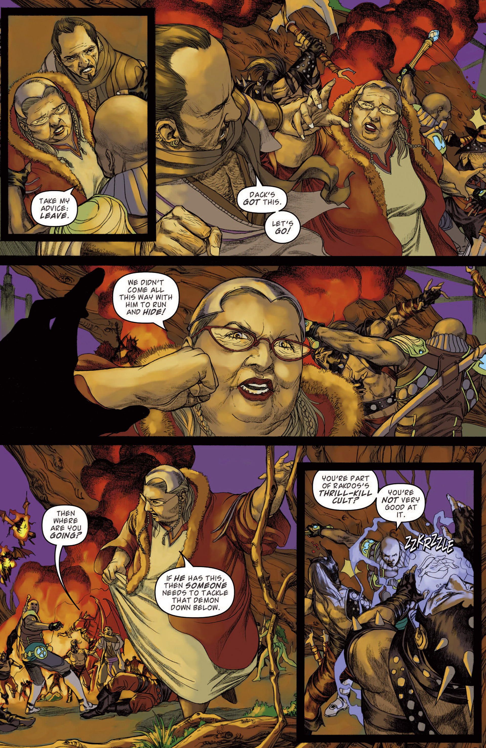 Read online Magic: The Gathering--Path of Vengeance comic -  Issue #4 - 8