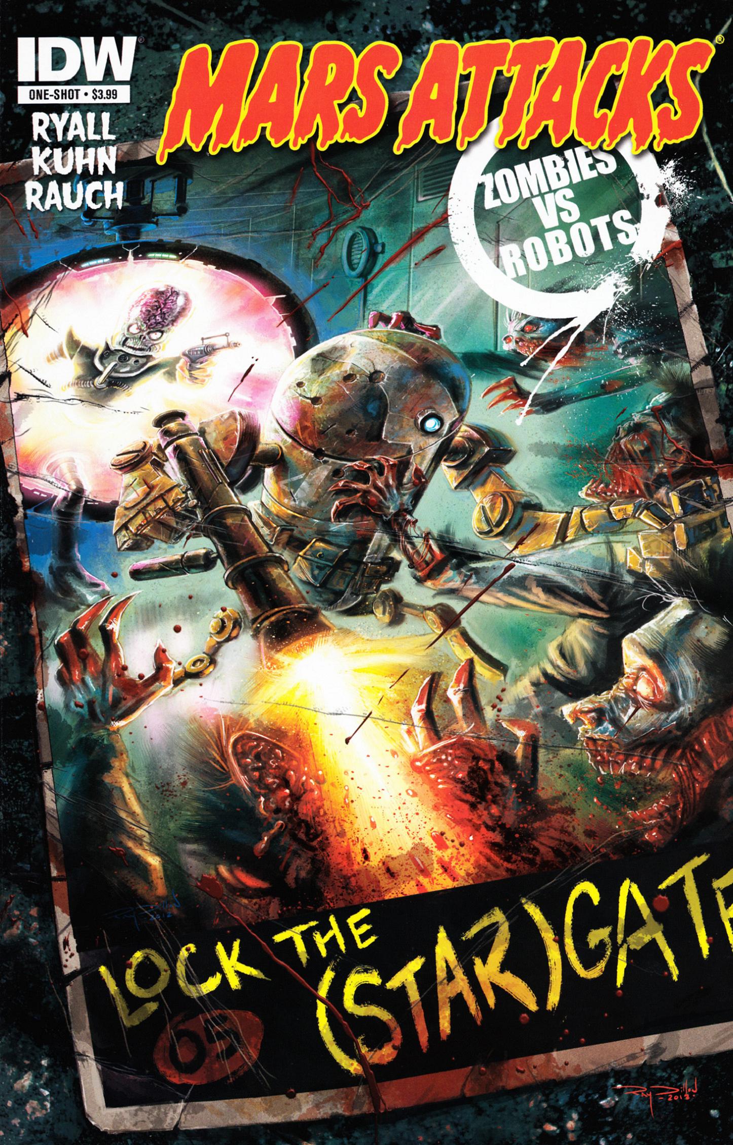Read online Mars Attacks Zombie VS. Robots comic -  Issue # Full - 1