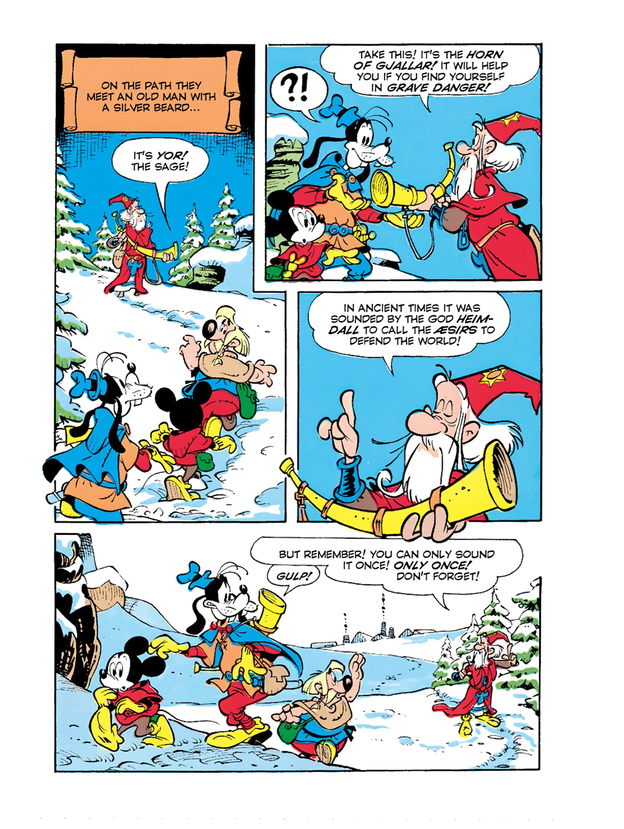 Read online Mickey Mouse in the Sword of Ice comic -  Issue #1 - 25