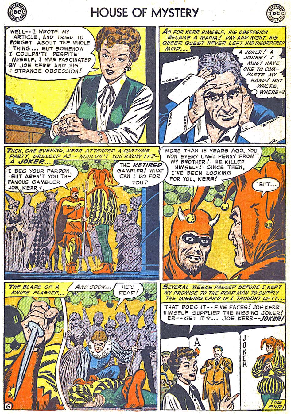 Read online House of Mystery (1951) comic -  Issue #27 - 33