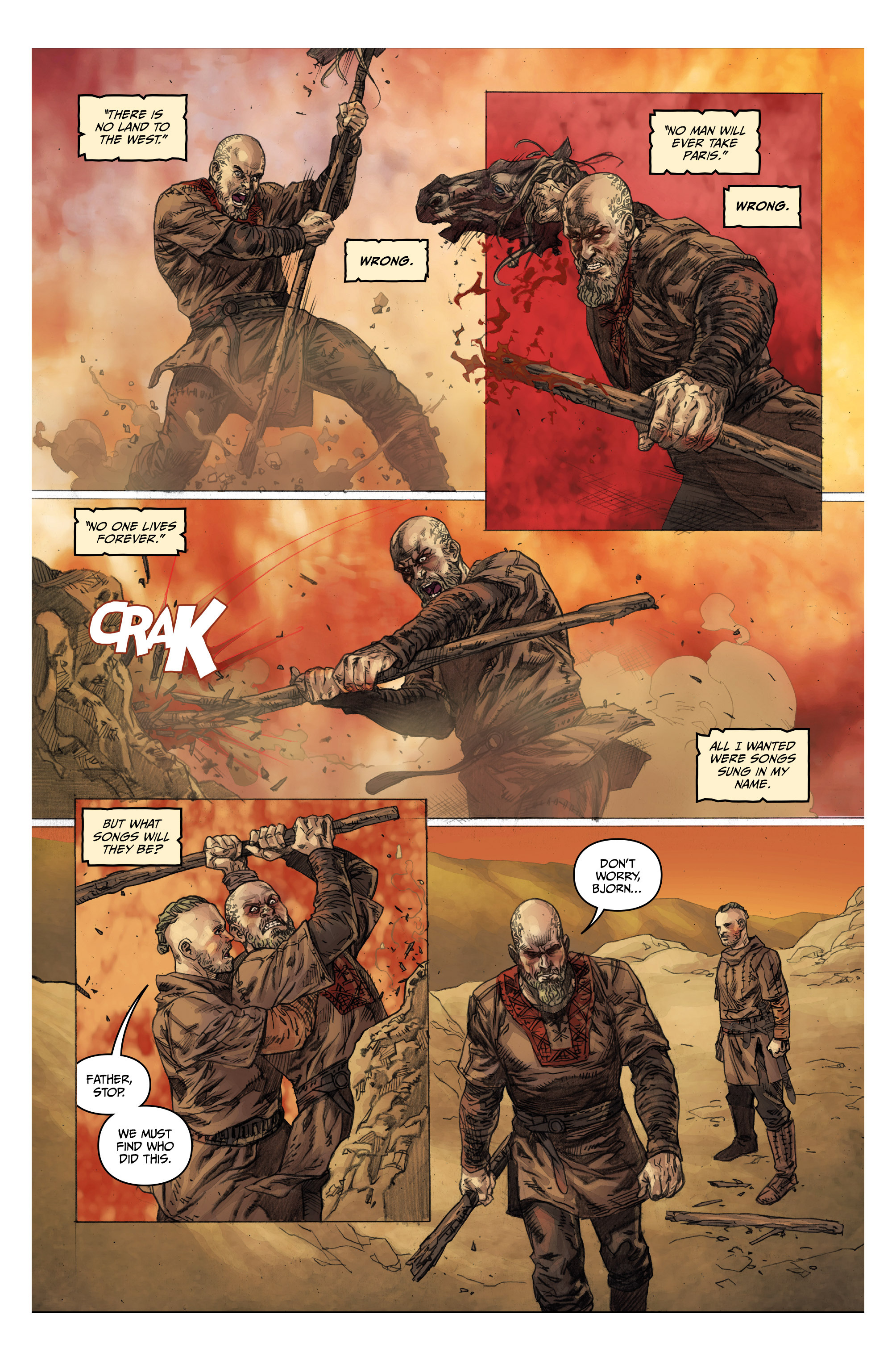 Read online Vikings: Uprising comic -  Issue #4 - 5