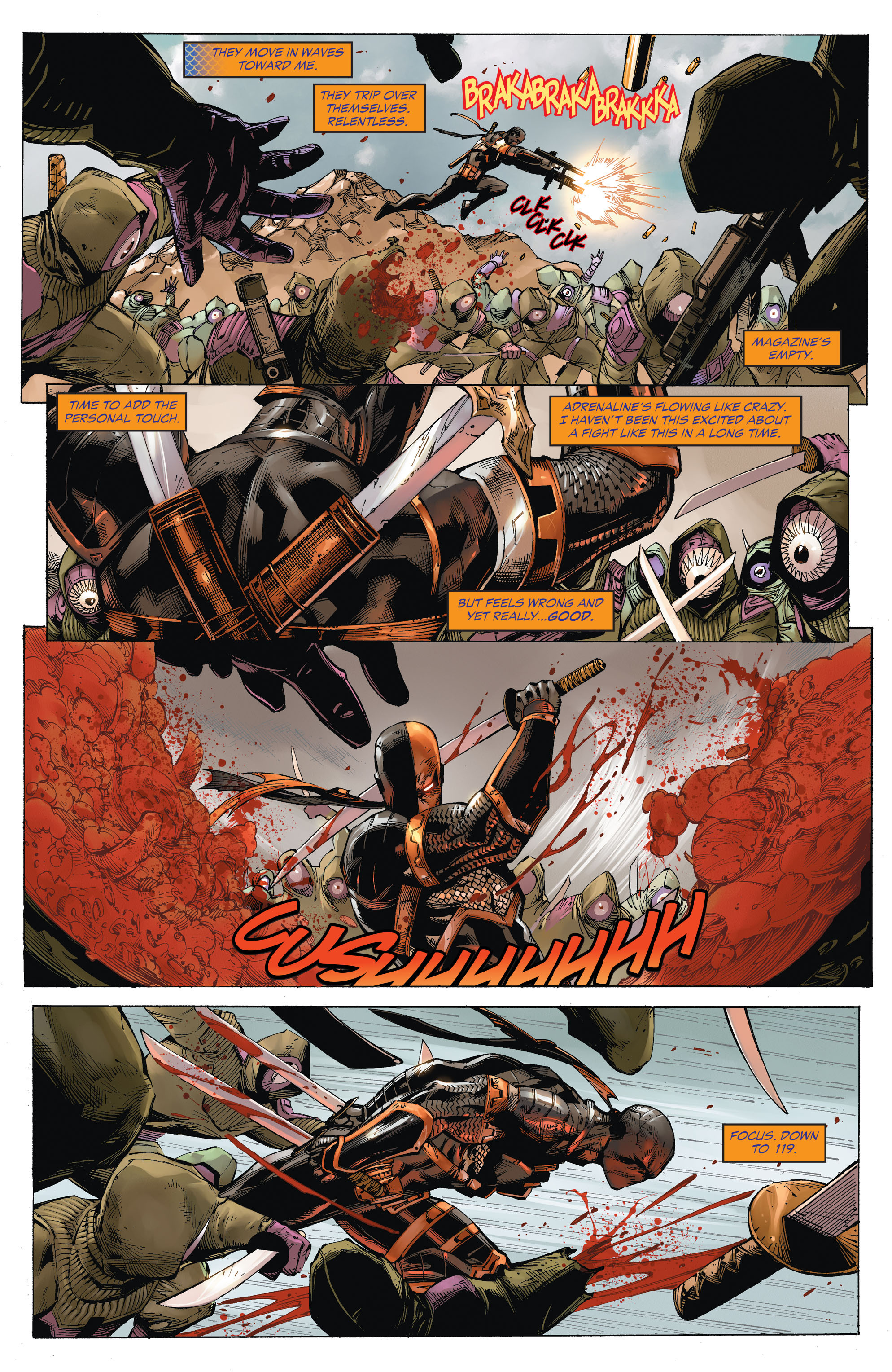 Read online Deathstroke: Gods of War comic -  Issue # TPB - 31