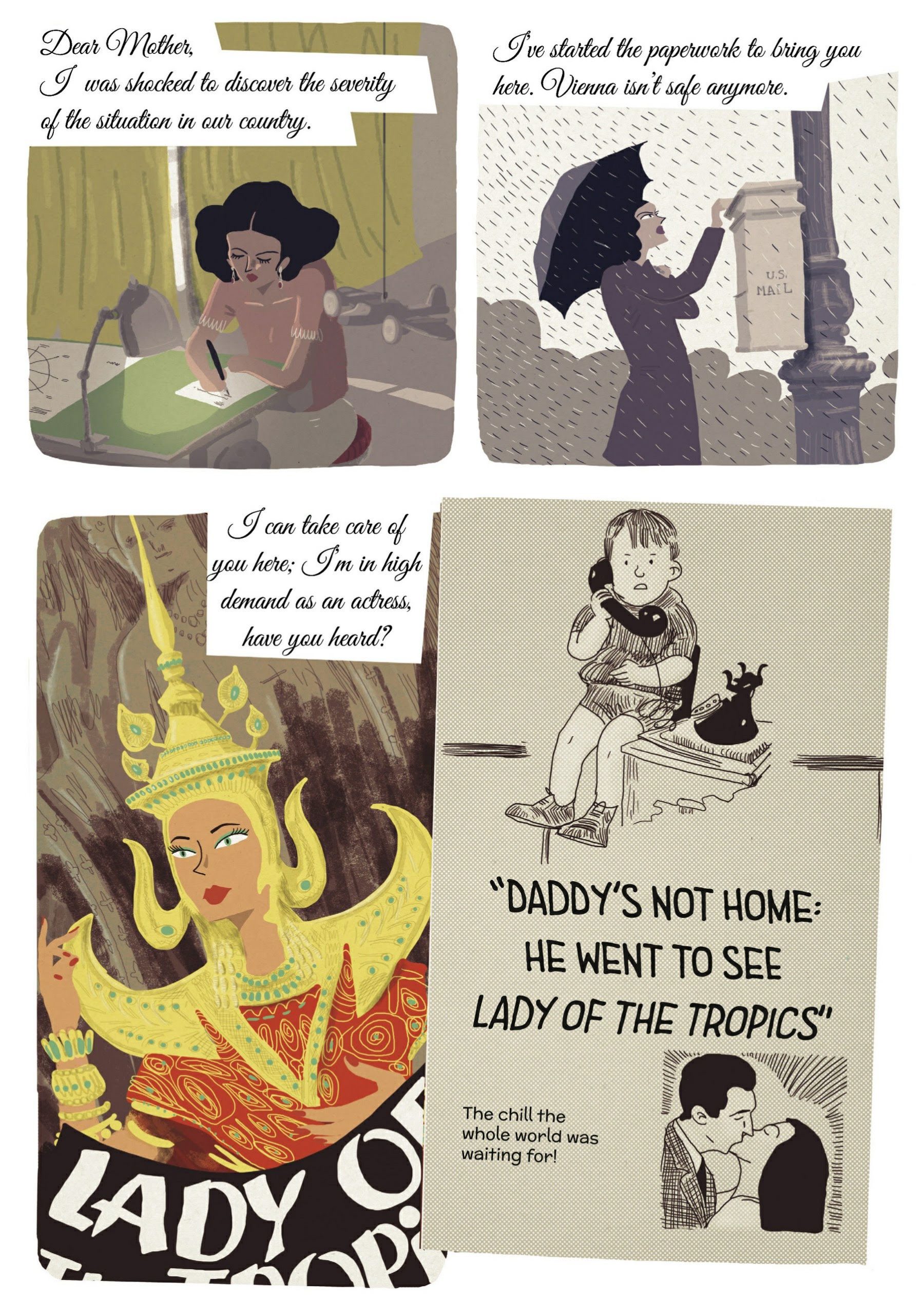Read online Hedy Lamarr: An Incredible Life comic -  Issue # TPB (Part 1) - 92