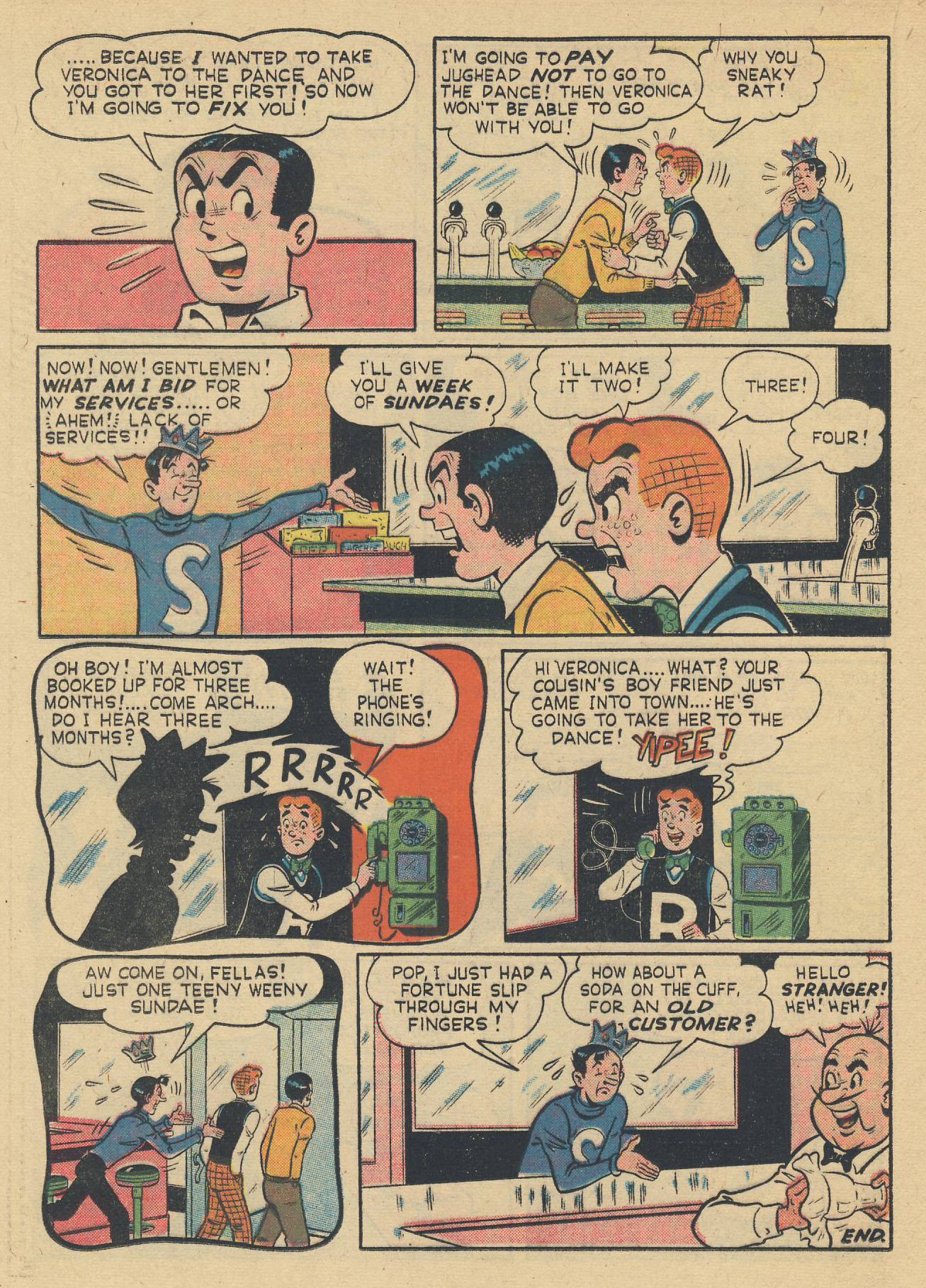 Read online Archie's Pal Jughead comic -  Issue #39 - 24