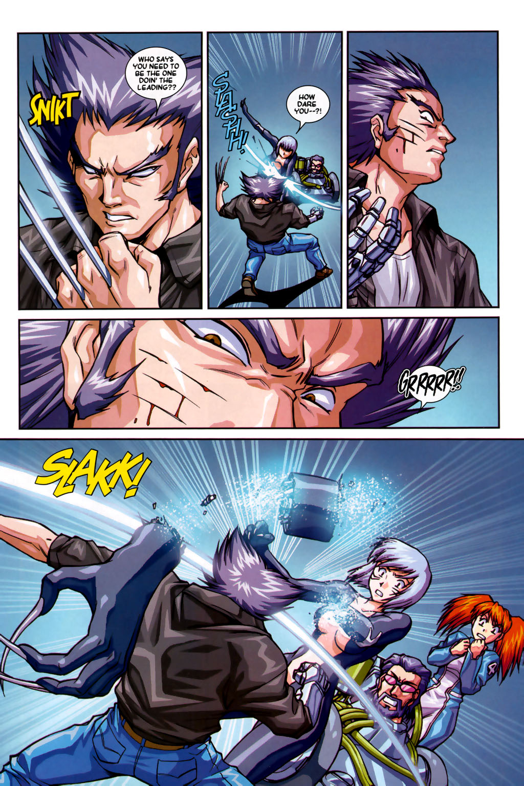 Read online New Mangaverse comic -  Issue #3 - 23