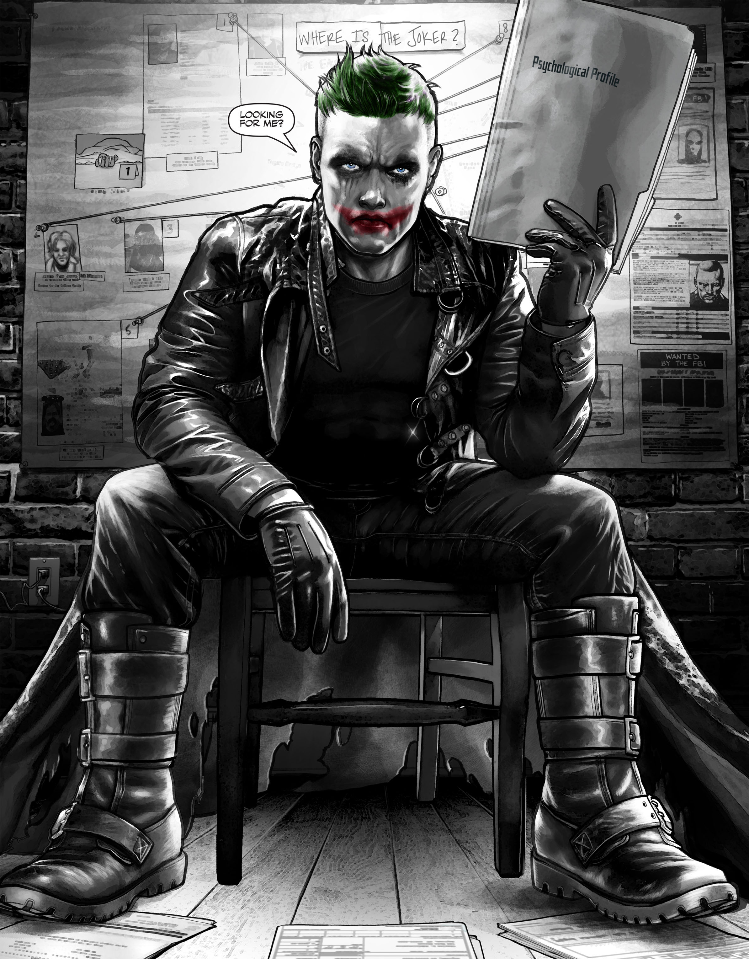 Read online Joker/Harley: Criminal Sanity comic -  Issue #4 - 30