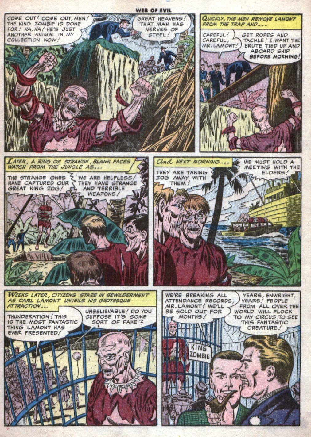Read online Web of Evil comic -  Issue #12 - 7