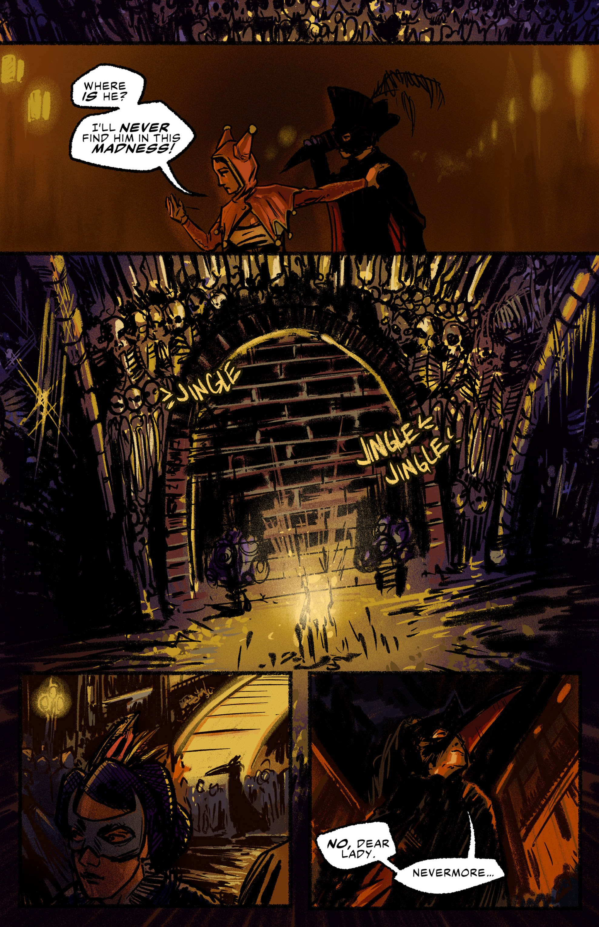 Read online The Cask of Amontillado comic -  Issue # Full - 21